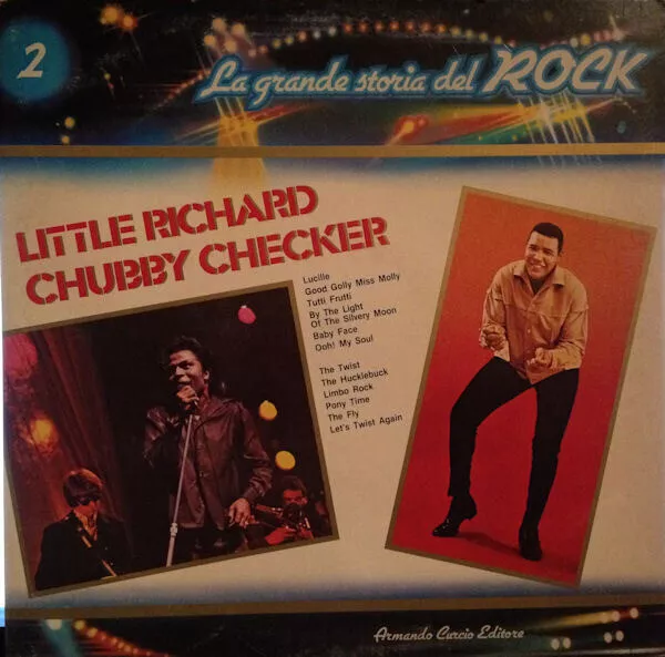 LP Little Richard / Chubby Checker La Grande Storia Del Rock Vol. 2 GATEFOLD