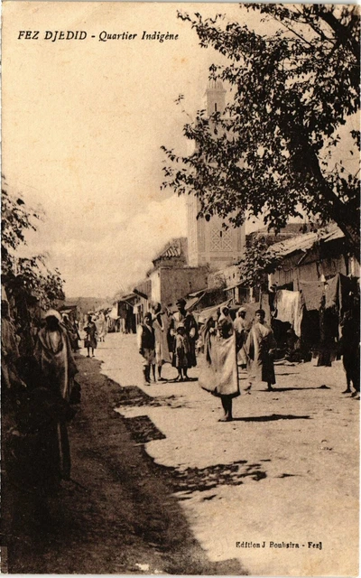 CPA AK MAROC FEZ DJEDID - Quartier Indigene (87458)