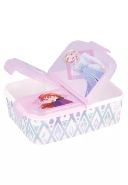 Frozen 2 - Die Eiskönigin Anna und Elsa Lunchbox Brotdose Vesper-Dose 3 Fächer