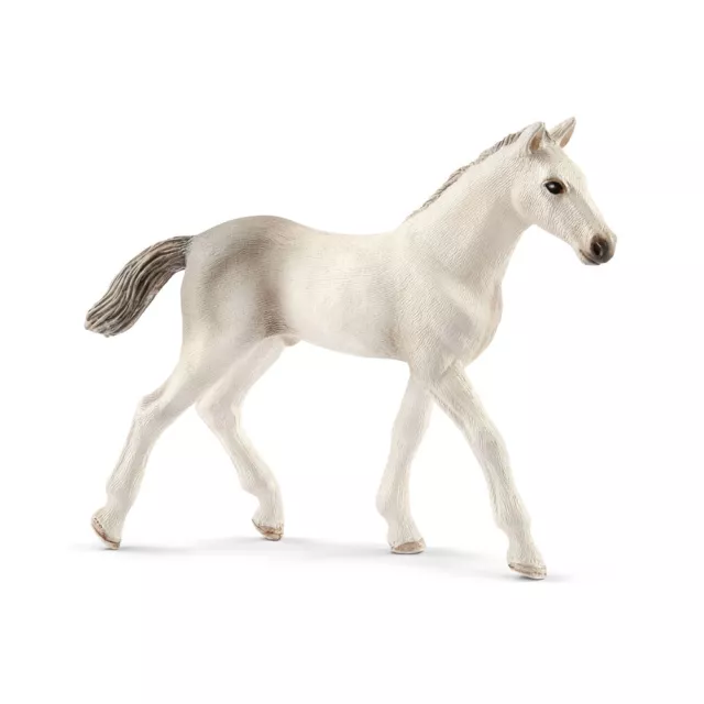 SCHLEICH Horse Club Holsteiner Foal Toy Figure, White (13860)