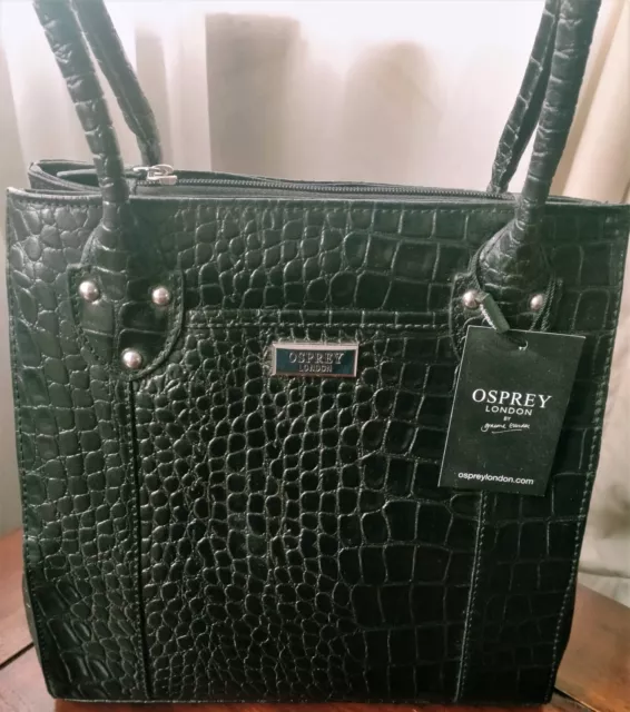 Osprey crocodile handbag new arrivals
