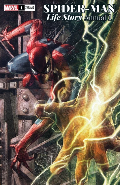 🚨🕷 SPIDER-MAN LIFE STORY ANNUAL #1 MASTRAZZO 616 Trade Dress Variant LTD 3000