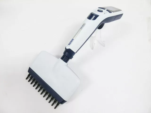 RAININ E12-20XLS+ 17013798 12 CHANNEL ELECTRIC PIPETTE 2 - 20 uL LTS E4 XLS+