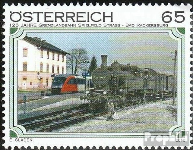 Österreich 2882 (kompl.Ausg.) postfrisch 2010 Eisenbahnen