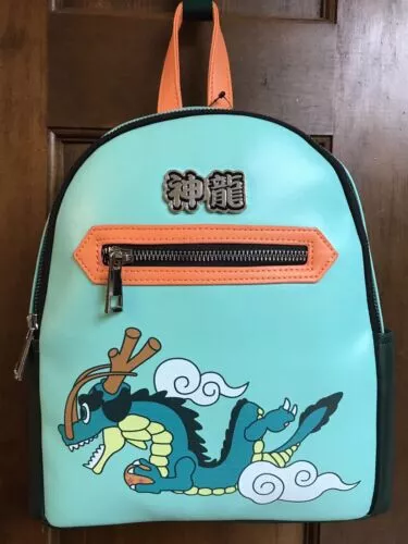 Dragon Ball Z Shenron Bioworld Backpack Zippers 2 Side Pockets NEW With Tags