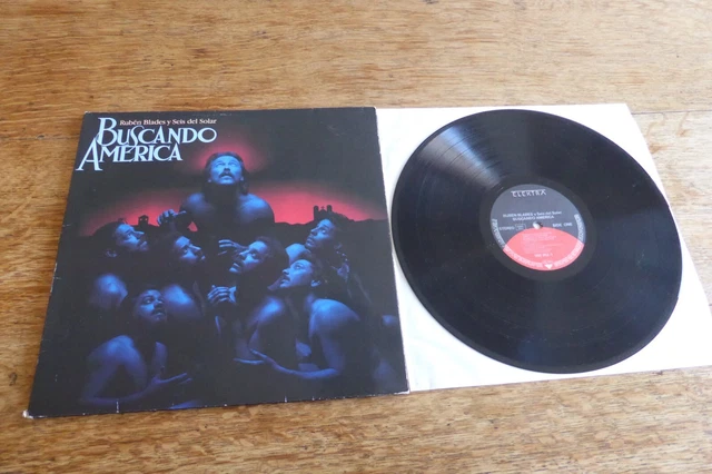 Ruben Blades Y Seis Del Solar - Buscando America 1st Elektra 960 352-1 Samba LP