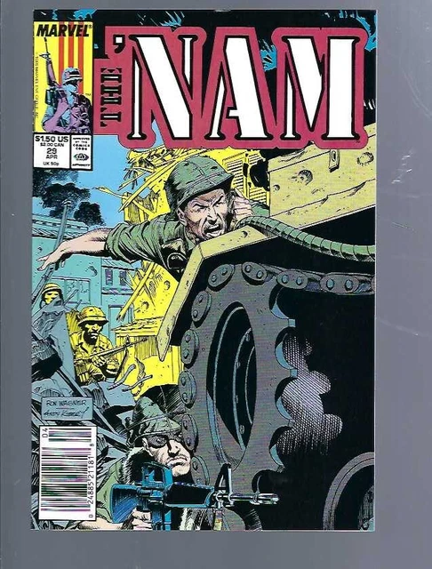 The Nam  29   -    1986   Vietnam  War Series  - Marvel Comics