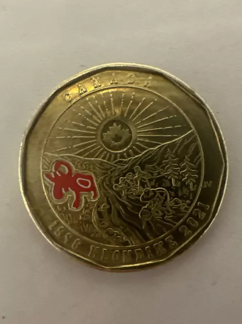 Canada $1 1896-2021 Klondike Gold Rush Loonie