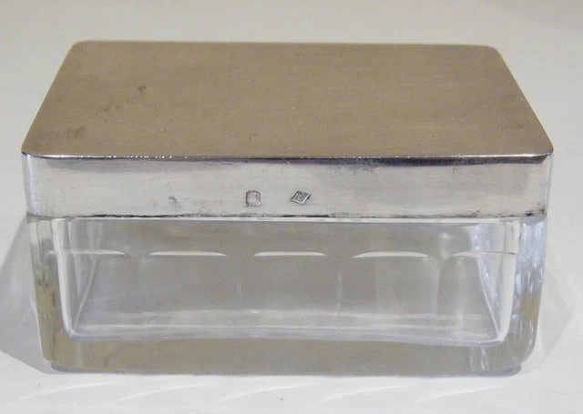 BELLE BOITE ARGENT Massif Minerve 1Er Titre Art Deco A Facettes EUR 65,00 - PicClick FR