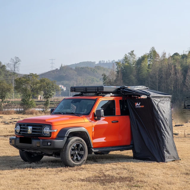 RETRACTABLE ROOF TOP Popup Toilet Tent Shower Awning Car Shower Tent