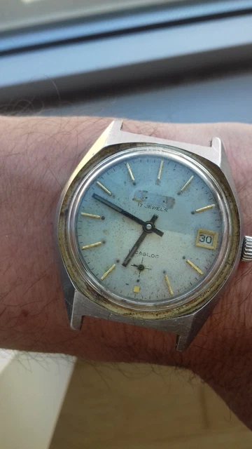 Montre Vintage THERMIDOR Argent Massif - Remontage Manuel - Années 70 - NOS