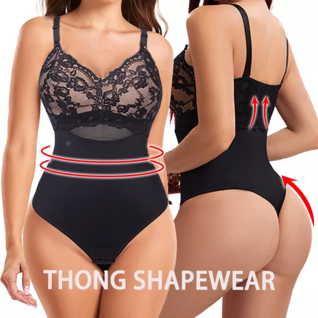 MIORRE WOMEN BODY Seamless Shapewear Black BODY SHAPER SZ ~ Small - Medium  $14.20 - PicClick