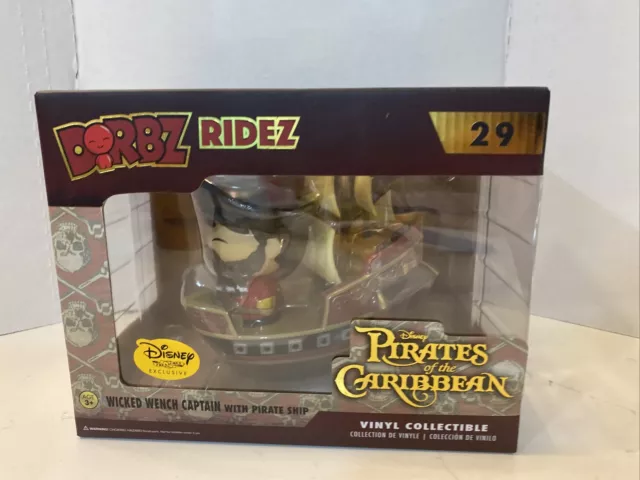 Funko Dorbz Ridez 29 Wicked Wench Captain with Pirate Ship Pirates of Caribbean