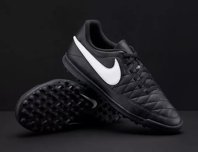 MENS NIKE MAJESTRY TF Astro Turf Indoor Black Football Boots Size 9.5 UK 85 34.95 PicClick UK