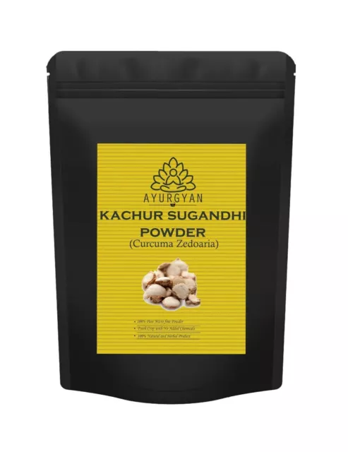 Poudre de Kachur Sugandhi d'Ayurgyan - Remède naturel à base de plantes aux...