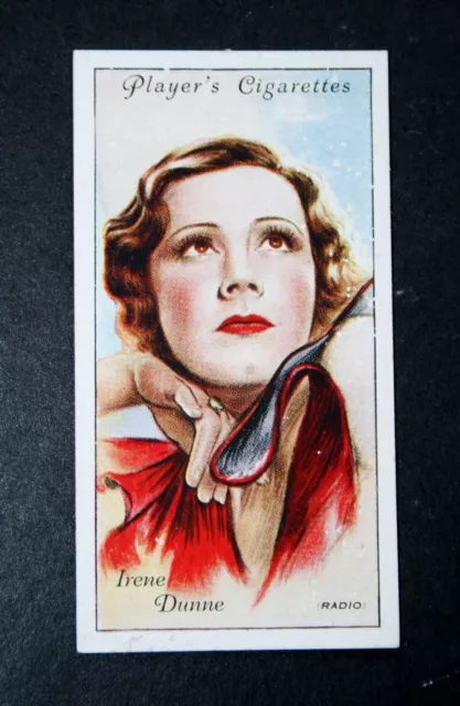 IRENE DUNNE Hollywood  Film Star   Vintage 1934 Card   CD11M 2