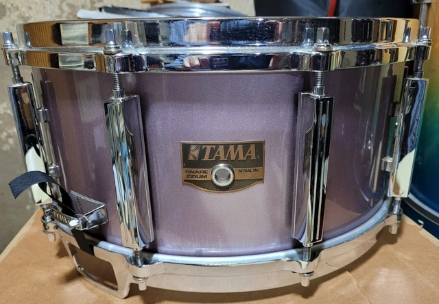 RARE VINTAGE 1980S Tama Granstar Custom 6.5X14 Snare Drum Japan Heather Metallic 699.00 PicClick