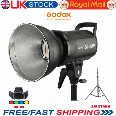 riflettore bd-04 Barndoor Godox sl-60w Lampada LED Lampada studio durata luce 