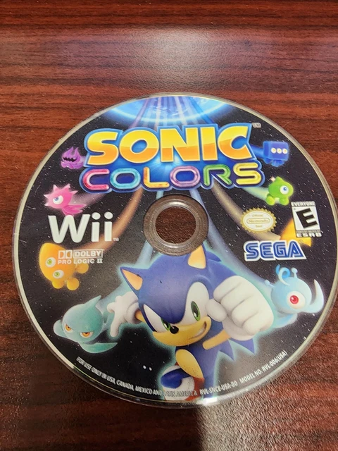 Sonic Colors - Nintendo Wii Pristine Authentic Tested Game 180 Day  Guarantee