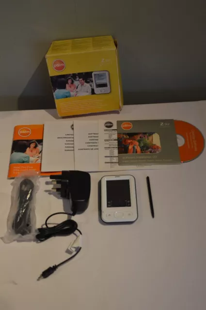 Palm Z22 Handheld PDA, Vintage, Retro, Boxed + Accessories, Tested and Working