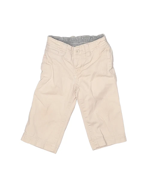 Baby Gap Boys Ivory Khakis 12-18 Months