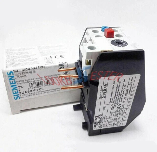 1Pcs Siemens Thermal Overload Relay 3UA5040-0E 0.25-0.4A New