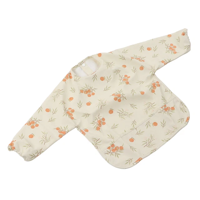 Bavoir à Manches Jolie Boucle De Bavoir Imperméable à Manches Longues Pour Bébé