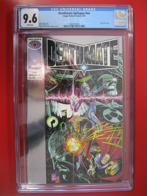 CGC 9.6 DEATHMATE EPILOGUE #nn SILVER FOIL COVER IMAGE COMICS VALIANT