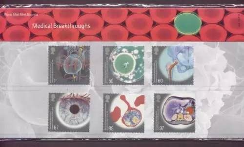 Gb 2010 Medical Breakthroughs Stamp Presentation Pack