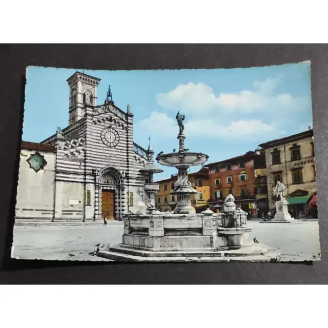 Cartolina Prato - Piazza del Duomo