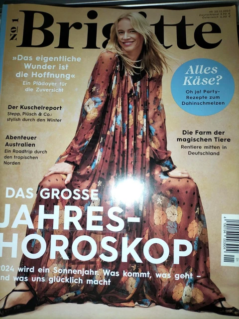 BRIGITTE ZEITSCHRIFT NR. 01/2024 vom 20. Dezember 2023 ++ NEU +++ EUR 1