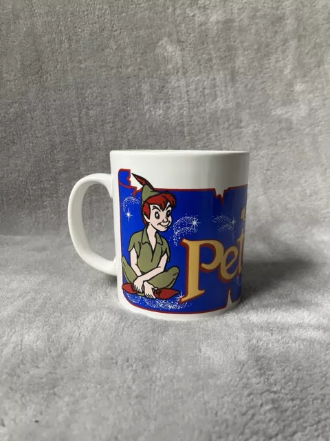 Staffordshire Walt Disney Classics Peter Pan Tinkerbell Coffee Tea Ceramic Mug