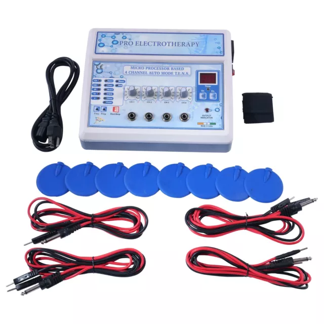 Prof. Use Home use 4 Channel Electrotherapy Physical Stress Therapy Machine