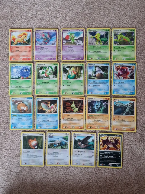 Pokemon Bundle - x19 Com/Uncom Diamond and Pearl Stormfront No Duplicates NM/EX