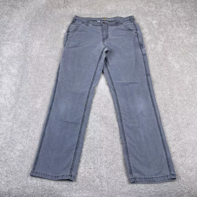Carhartt Womens 16 R Crawford Double Front Pants Slim Fit Rugged Flex NWT
