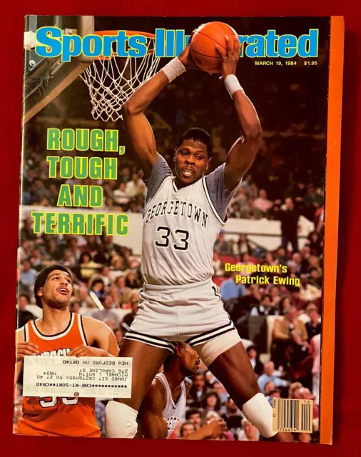 Sports Illustrated March 19, 1984 Georgetown Hoyas Patrick Ewing Knicks
