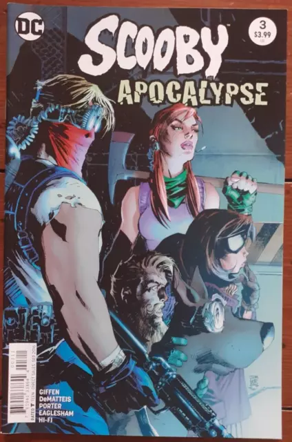 Scooby Apocalypse 3, Dc Comics, September 2016, Sehr Guter Zustand