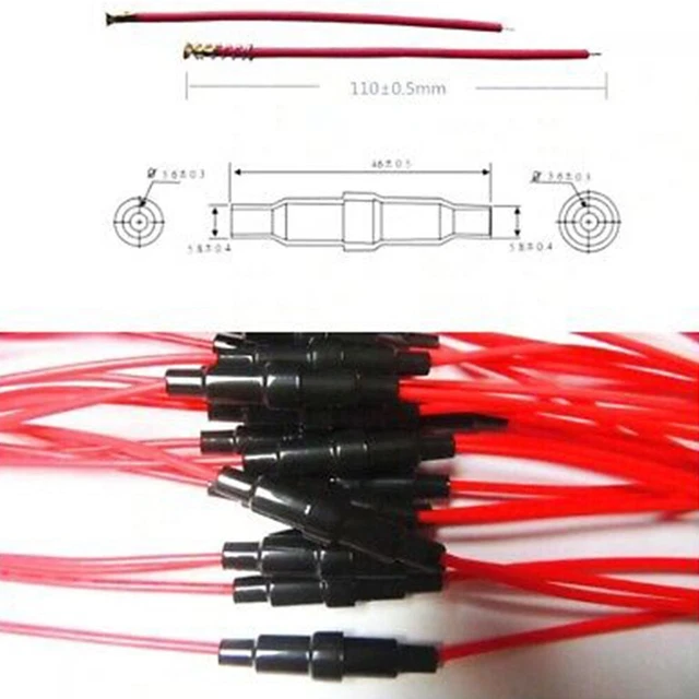 Porte-Fusibles Agc Fusible Support Raccord Fileté 22 Awg 5/10/20 Pièce 4