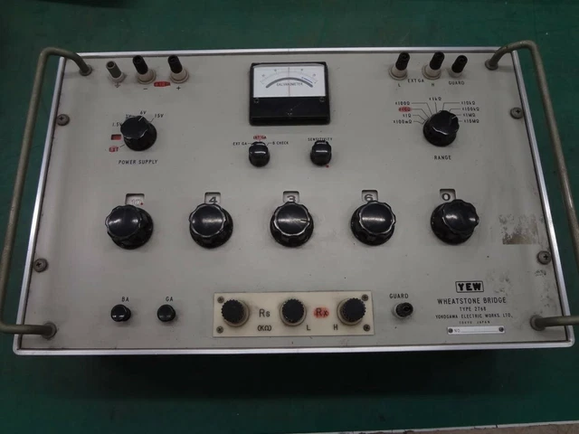 YOKOGAWA TYPE 2768 Wheatstone bridge YOKOGAWA TYPE 2768 Wheatstone bridge