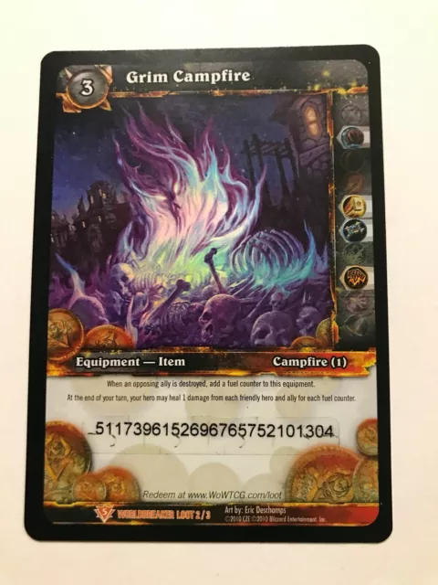 USED WoW TCG Loot Cards - World of Warcraft