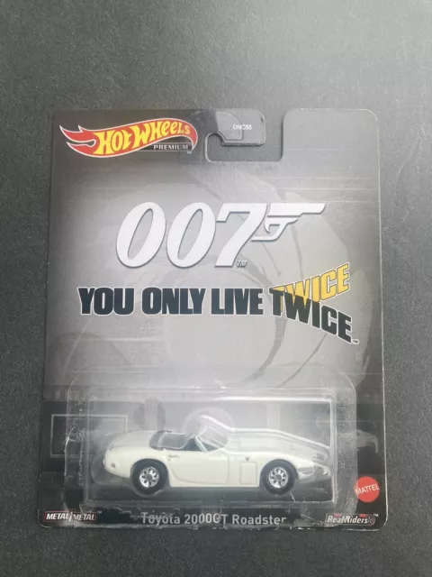 Hot Wheels Premium Toyota 2000GT James Bond 007 Sonderpreis Beschreibung Lesen