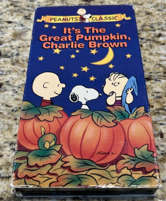 PEANUTS CLASSIC IT'S The Great Pumpkin, Charlie Brown VHS - 1994