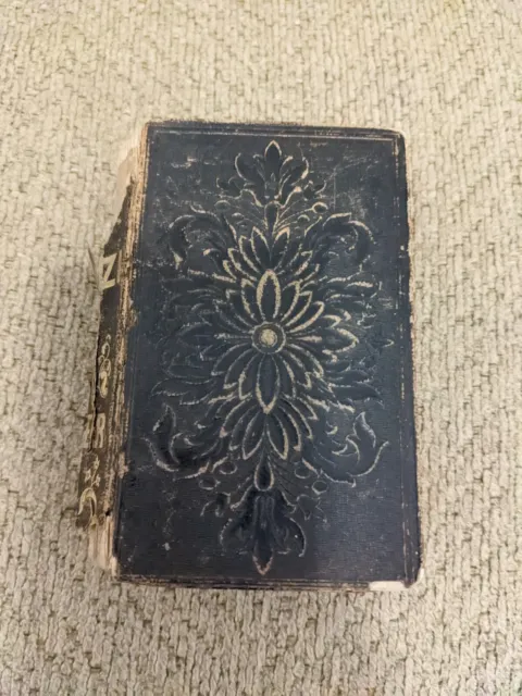 Rienzi The Last of the Tribunes Antique 1851 Hardcover Vol 1 Pocket-Size Bulwer