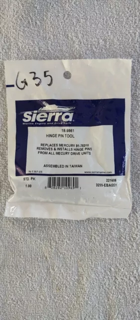 NEW Sierra 18-9861 Hinge Pin Tool For Mercruiser stern drive - Replaces 91-78310