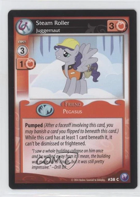 2014 My Little Pony Collectible Card Game - Canterlot Nights Steam Roller 1i3