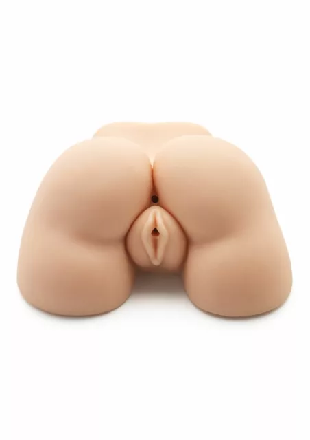 Masturbatore Culo Fat Ass Fucker Vibratore Ano Vagina Morbido Realistico sex toy 3