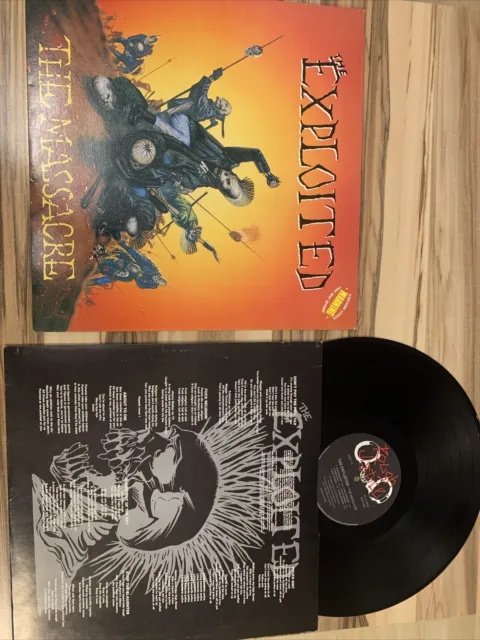 The Exploited - The Massacre Vinyl Lp First Press