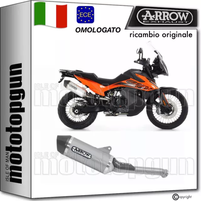 Arrow Scarico Omologato Race-Tech Alluminio C Ktm 890 Adventure 2021 21