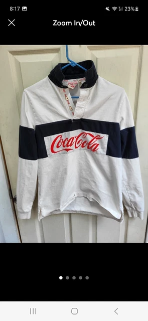 Vintage Mens Small Coca-Cola ShirtOne tiny tiny mark as shown in 4th photo not