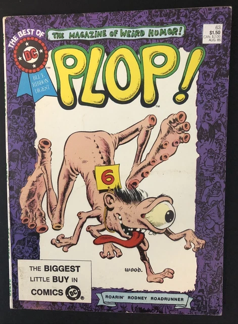 DC Comics Blue Ribbon Digest PLOP! #63 (August 1985)